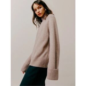Reformation Garrett Cashmere Oversized Sweater